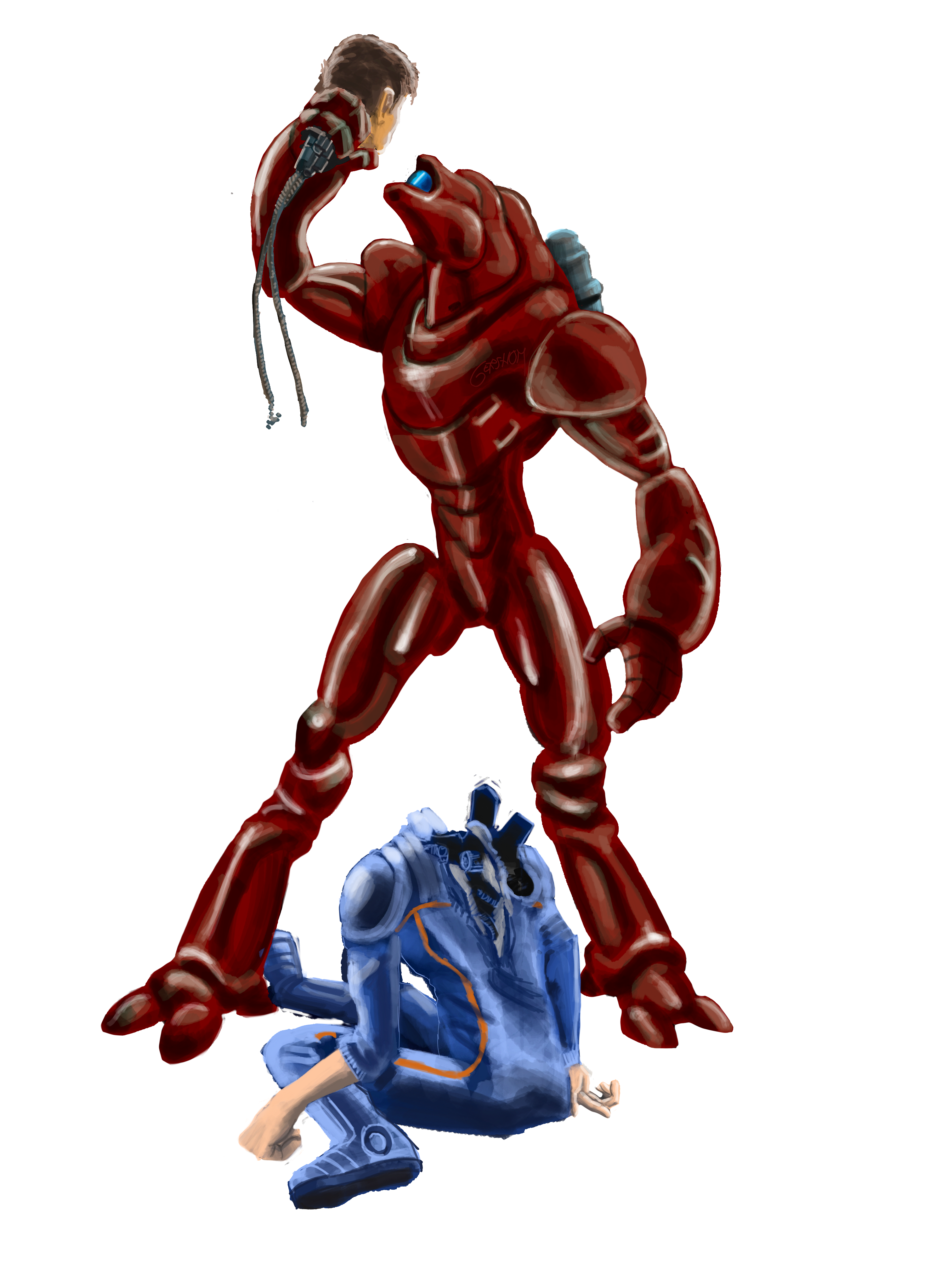 Rrrh'k in Environmental Suit
